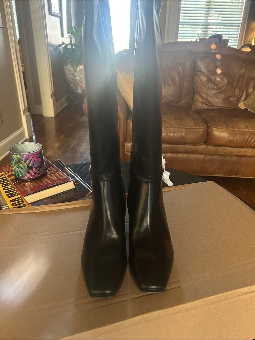 Naturalizer Waylon Women's 10 M Black Knee High